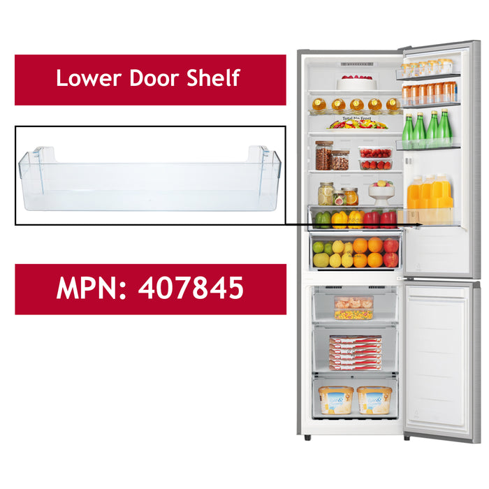 Hisense Fridge Door Shelf Rack Tray Lower RB440N4AD1 RB440N4AW1 RB440N4BD2