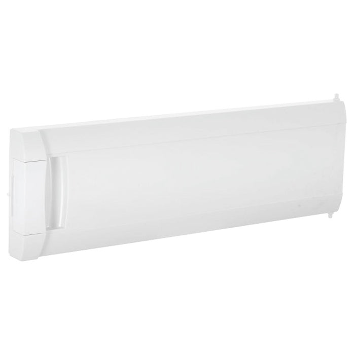 White Door Compartment & Handle Evaporator Flap for Smeg Baumatic Frigidaire LEC Fridge Freezer