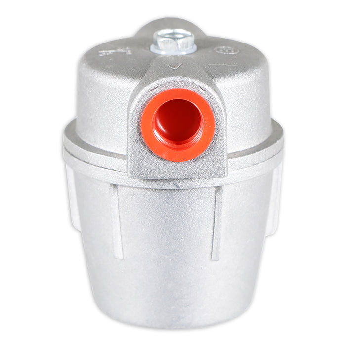 Boiler Filter 3/8" Aluminium Inline Central Heating Oil Fired Fuel Strainer Bowl