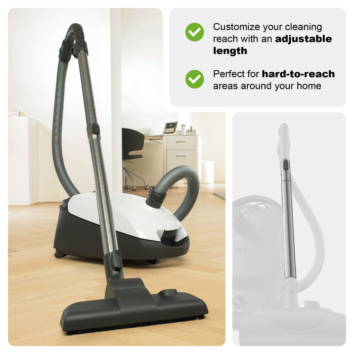 Telescopic Rod Tube for MIELE C1 C2 C3 S2111 S4 S5 S6 S7 S8320 Cat Dog Classic Vacuum