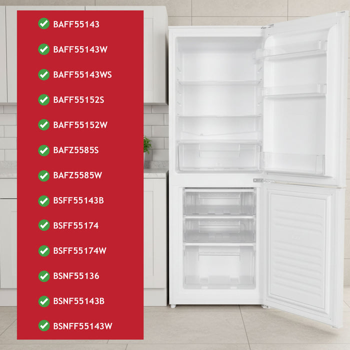Bush Freezer Drawer Middle BAFF55143 BAFF55143W BAFF55143WS BAFF55152S
