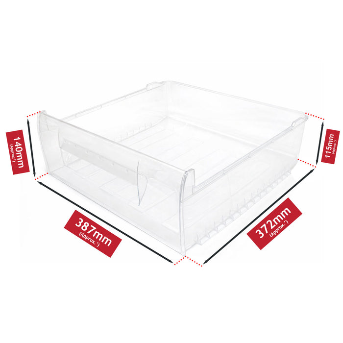 Currys Essentials Freezer Drawer Middle C55CS16 C55CW16 C55CW18 CE55CW13
