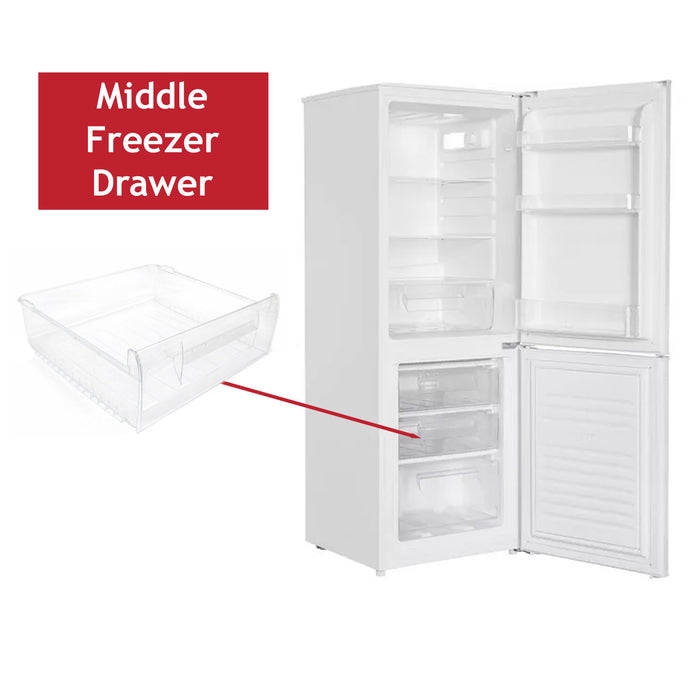Currys Essentials Freezer Drawer Middle C55CS16 C55CW16 C55CW18 CE55CW13