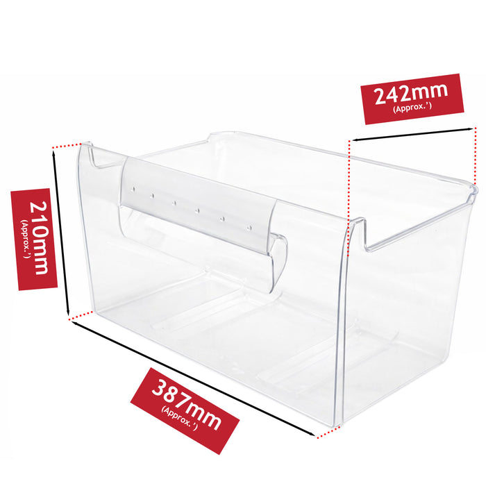 Caple Freezer Drawer Lower RFF550 RFF552 RFF553 Basket Storage Box Container