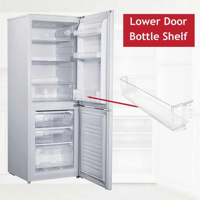 Currys Essentials Fridge Lower Door Shelf Bottle Tray C55CS16 C55CW16 C55CW18
