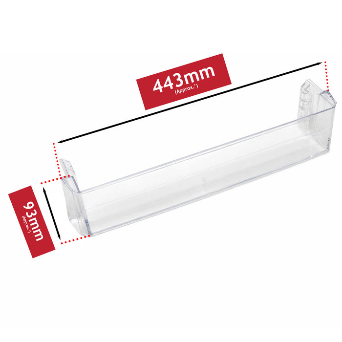 Currys Essentials Fridge Lower Door Shelf Bottle Tray C55CS16 C55CW16 C55CW18