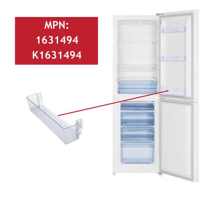 Fridgemaster Lower Fridge Door Shelf Bottle Rack Tray MC50165 MC55210 1631494