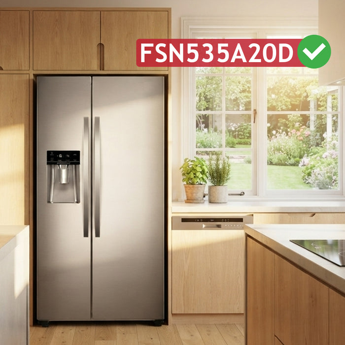 Water Dispenser Lever For Hisense FSN535A20D Fridge Freezer K1646394 1646394 (Silver)