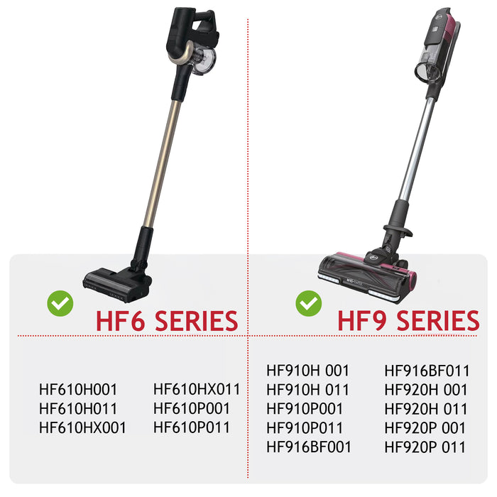 Hoover EPA Filter Kit U106 For H-Free HF6 HF9 HF920P011 HF920H011 Vacuum Cleaners
