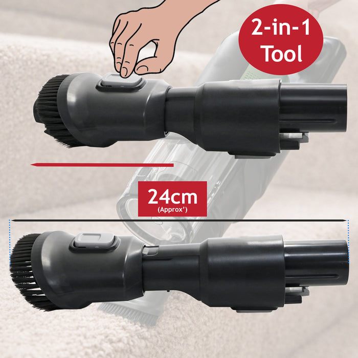 Hoover Dusting Brush Furniture Tool 2-in-1 Accessory G249 HF4 HF6 HF9 35602710