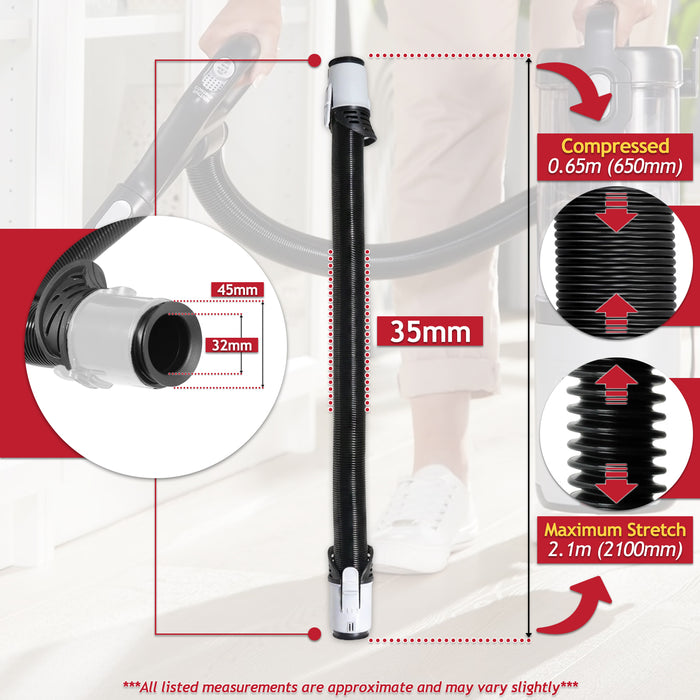 Hoover D199 Hose for HL4 Upright Pet HL410HM001 HL410PT001 Vacuum Cleaner (35602826)