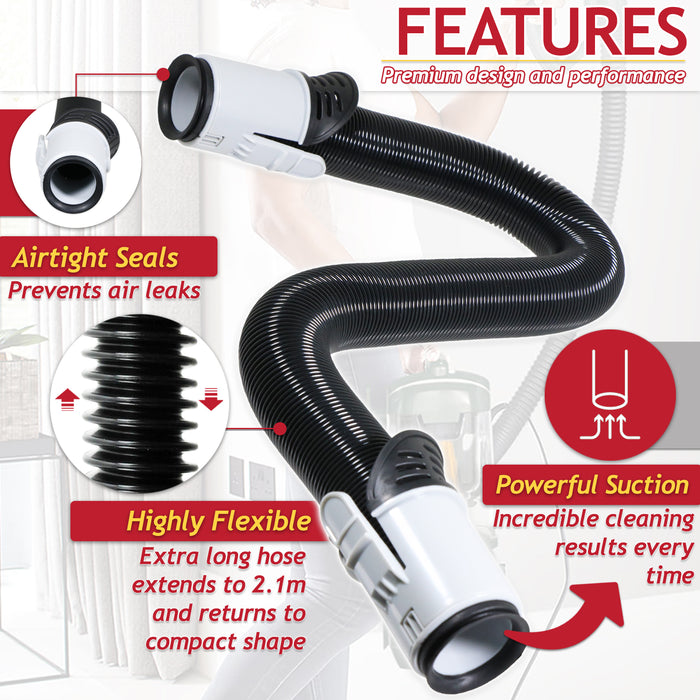 Hoover D199 Hose for HL4 Upright Pet HL410HM001 HL410PT001 Vacuum Cleaner (35602826)