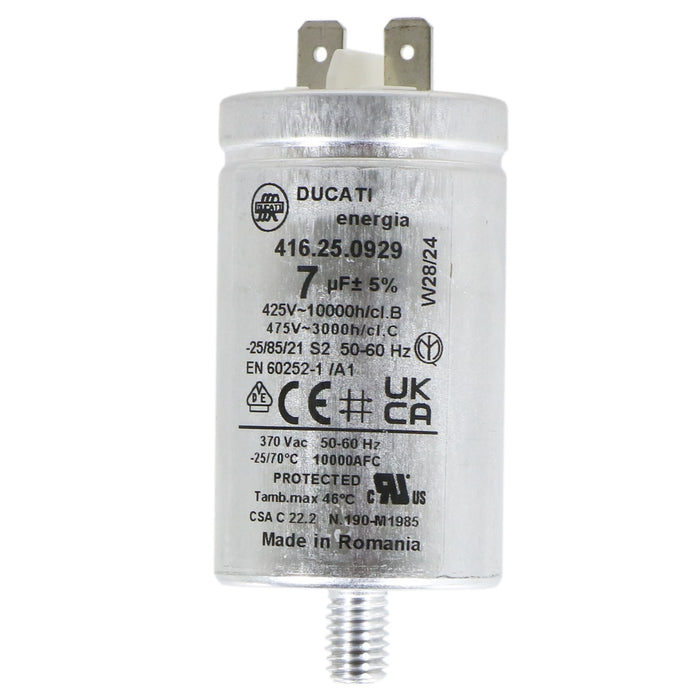 Capacitor for Hoover Candy Tumble Dryer 7MF 7UF Lamona LAM8875 LAM8876