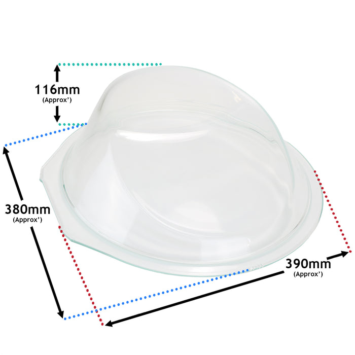 Glass Door Window Bowl For Caple Fits Haier Washing Machine Washer Dryer