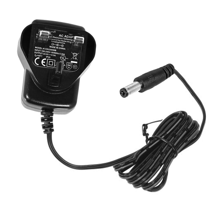 Hoover Charger UK Plug Cable H - Free 22v HF18CPT HF18EBND HF18ECPT HF18GHI 4802603