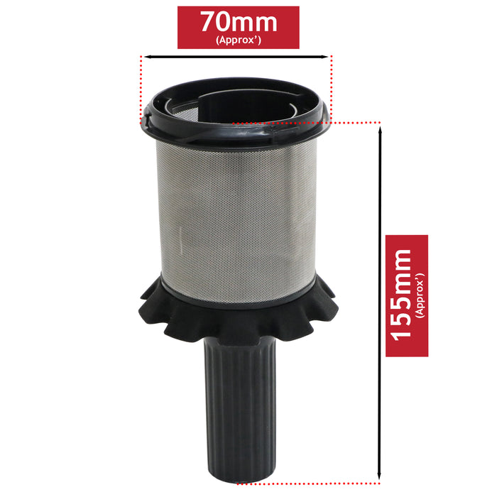 Hoover Filter Pre Motor Cartridge + Bulkhead Cone HF1 Vacuum 48701630 48701602