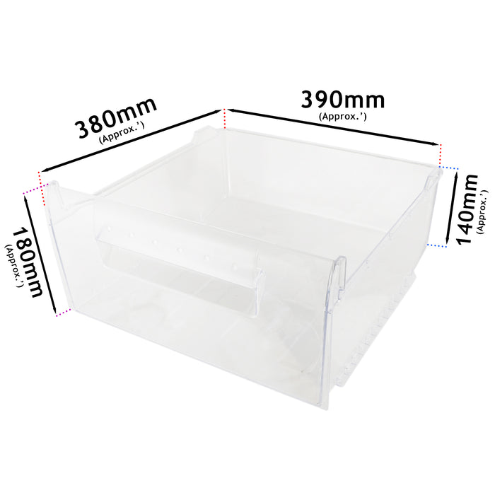 Freezer Drawer for Bush BAFZ55143 BSFF55174 Upper Middle Basket 390mm x 380mm