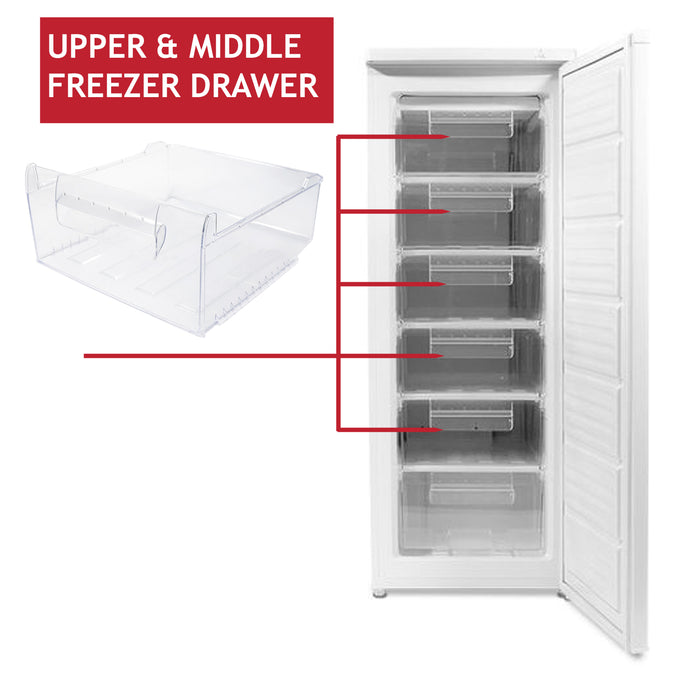 Freezer Drawer for Currys Essentials CTF55W15 CTF55W18 Upper Middle Basket 390mm x 380mm