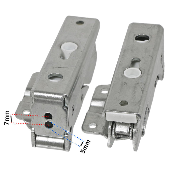 Door Hinge Kit 3905 3362 3363 5.0 for Whirlpool Ignis Bauknecht Fridge Freezer