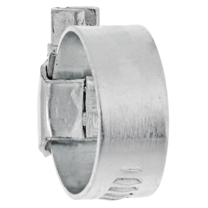 Small Worm Drive / Screw Clip Type Hose Clamps (Steel, Pack of 10)