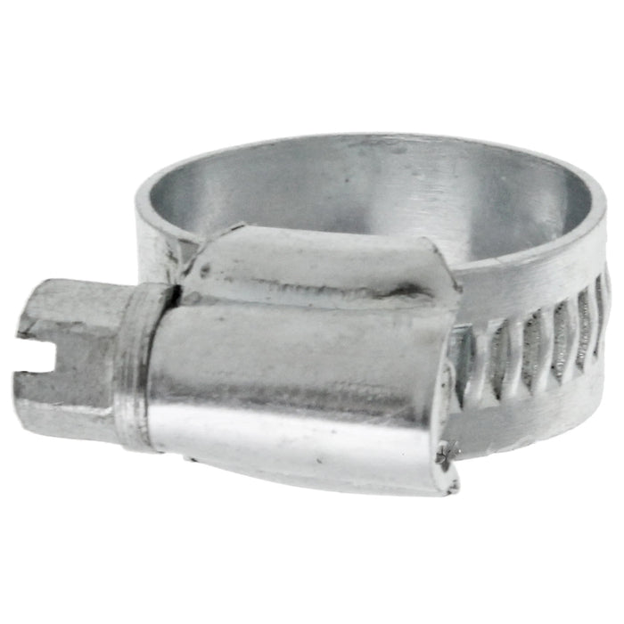 Small Worm Drive / Screw Clip Type Hose Clamps (Steel, Pack of 10)