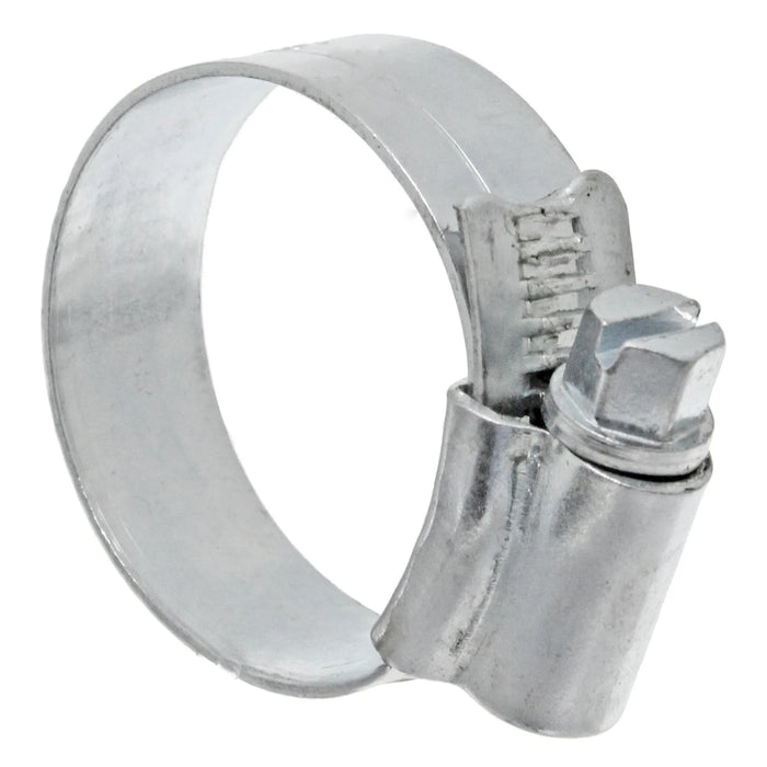 Worm Drive Metal Hose Clamp Band Type Steel Pipe Clip Small 22 - 32mm (Pack of 20)