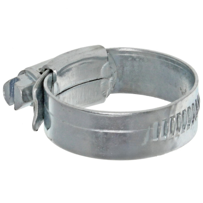Worm Drive Metal Hose Clamp Band Type Steel Pipe Clip Small 22 - 32mm (Pack of 20)