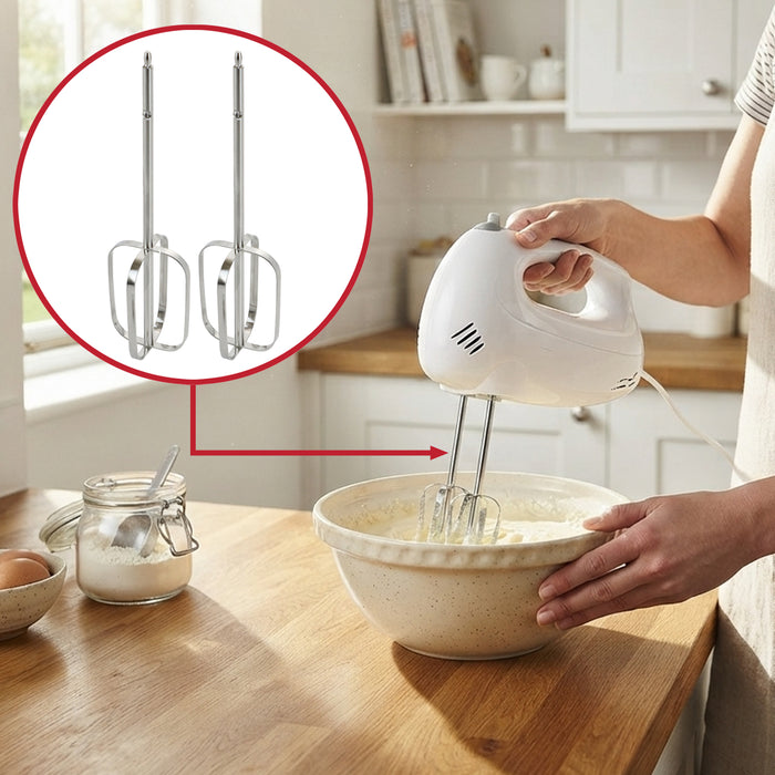 Flat Blade Beaters Whisks For Kenwood HM330 HM337 HM430 Hand Mixer 712153