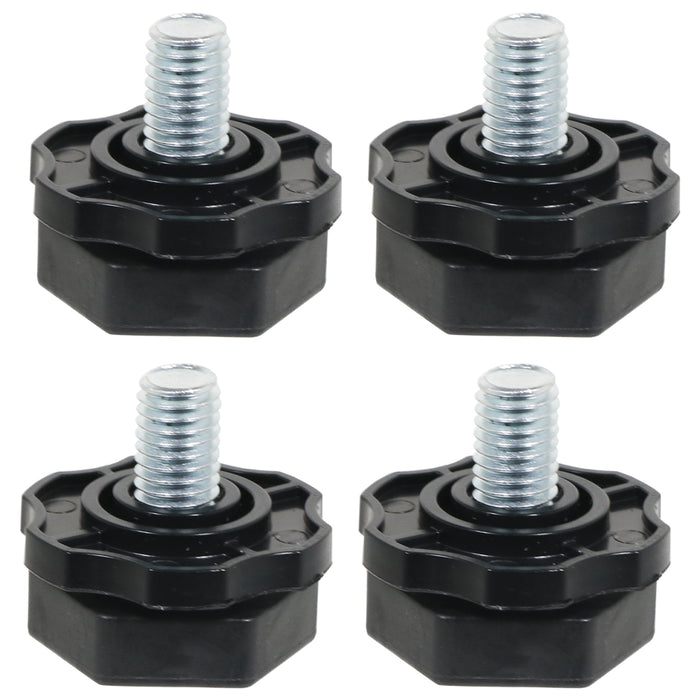 Beko Washing Machine Foot Leg Adjustable Levelling Castor 10mm Thread x 4 Feet