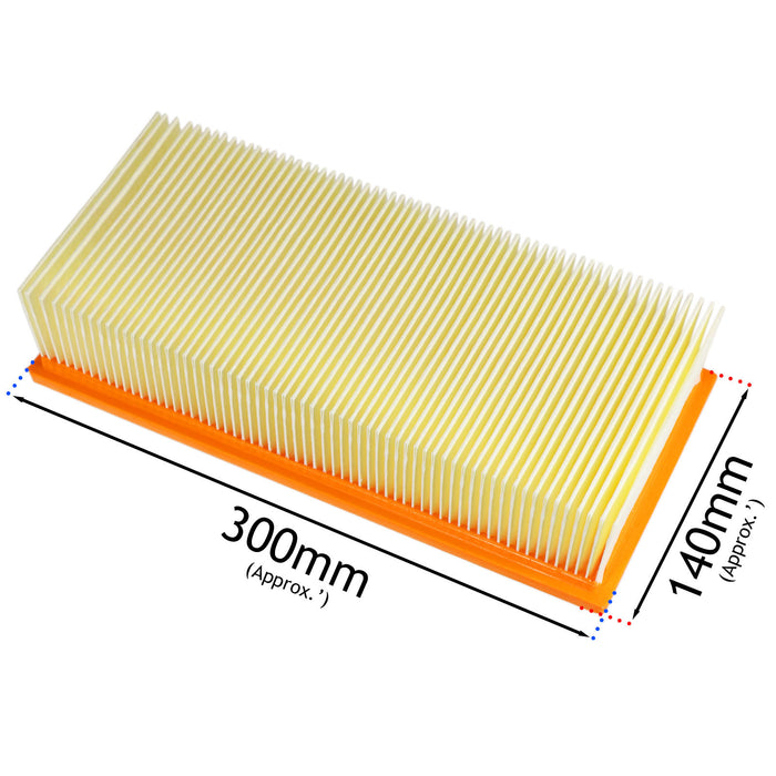 Filter for Karcher NT65/2 Eco Ap NT72/2 Eco Tc NT75/2 Ap Me Tc Vacuum Cleaner