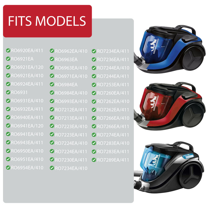 Rowenta Vacuum Cleaner Rowenta Ro6940ea HEPA Filter For Rowenta