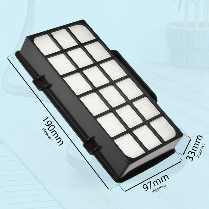 HEPA Filter for Rowenta Vacuum Cleaner Silence Force, Power XXL, X
