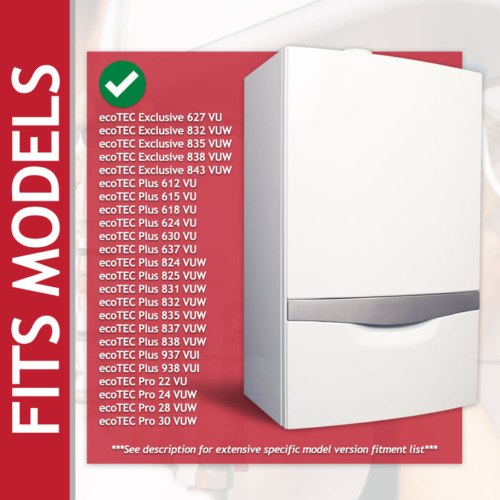 Service Valve Handle for Vaillant ecoTEC Exclusive Plus Pro VU VUI VUW Boiler (0020010292)