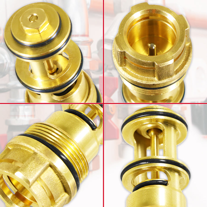 3 Way Diverter Valve Cartridge Kit for Baxi Duo Tec Combi Eco3 Luna3 Platinum Prime HT Boiler (711356900, 720003100)