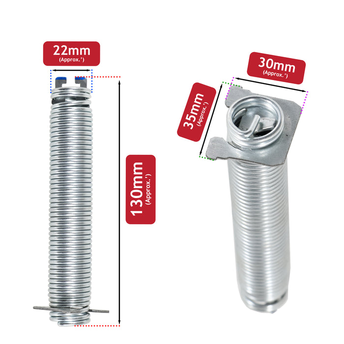 Door Hinge Spring Rope Set for Siemens Dishwasher Blue SN55 SN56 00754867 00626665