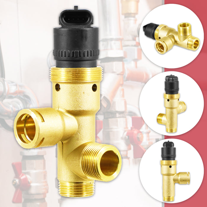 Diverter Valve Kit for Vaillant ecoMAX ecoTEC Turbomax Plus Pro VUW Combi Boiler (252457)
