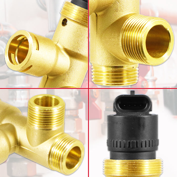 Diverter Valve Kit for Vaillant ecoMAX ecoTEC Turbomax Plus Pro VUW Combi Boiler (252457)