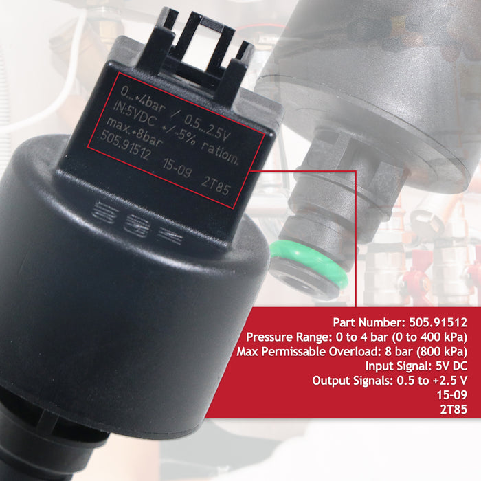 Low Water Pressure Sensor Switch for Ferroli Optimax Extrema Boiler (505.91512 / 39818770)