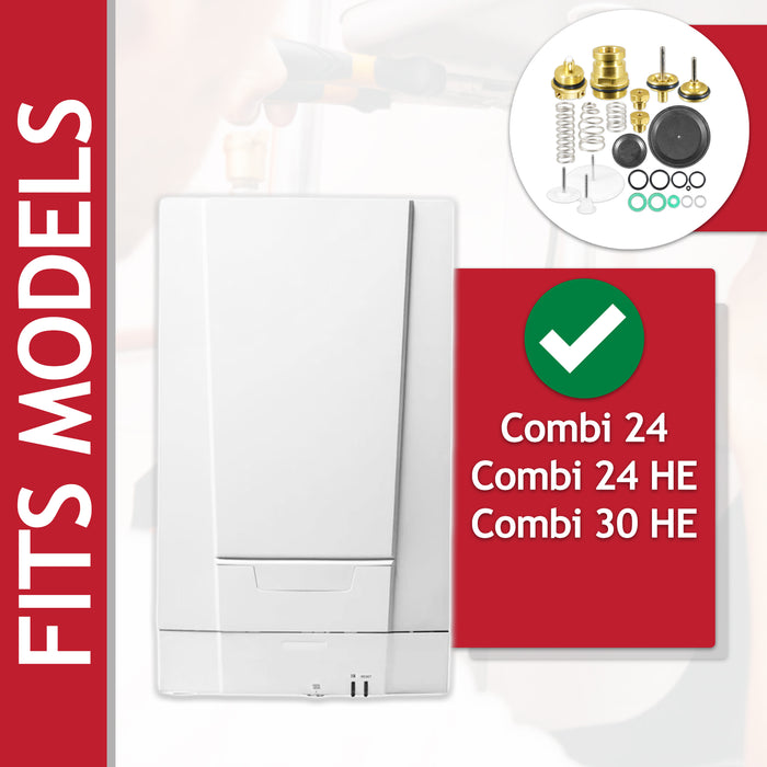 Diverter Valve Repair Kit for Main Combi 24 30 HE Boiler (248061, 248062)