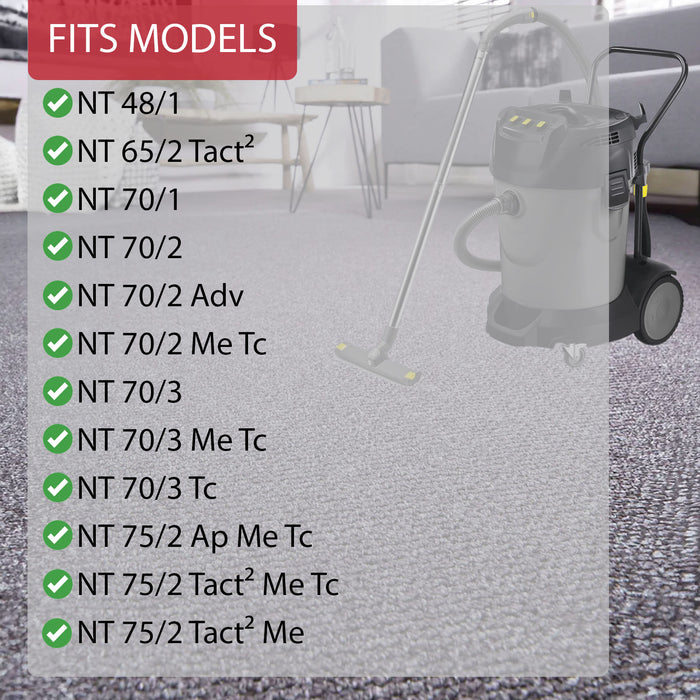 Dust Bags for Karcher NT 70/1 70/2 70/3 75/2 65 Vacuum Cleaner Bag x 10