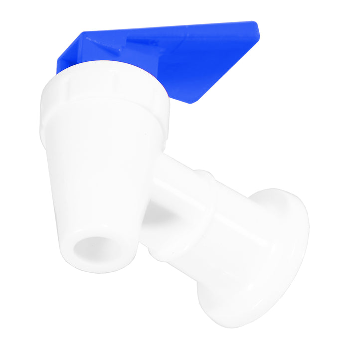 Universal Water Dispenser Tap Spigot Cooler Bottle Lever Faucet Spout (Blue / Cold, 15mm Internal Thread)