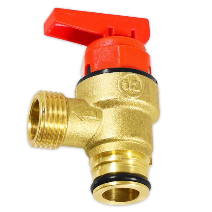 Pressure Relief Valve for Vaillant ecoFIT ecoTEC Plus Pro VU VUW Boiler 3 Bar 1/2" Safety PRV (178985)