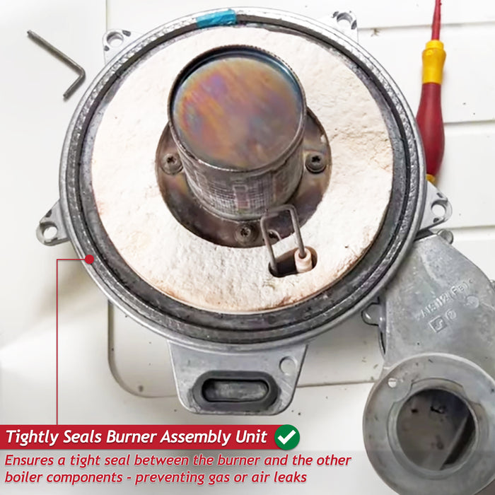 Vaillant Boiler Burner Seal Gasket Kit ecoMAX ecoTEC Pro Plus VU VUW Heat Exchanger Door Sealing Set (0020025929)