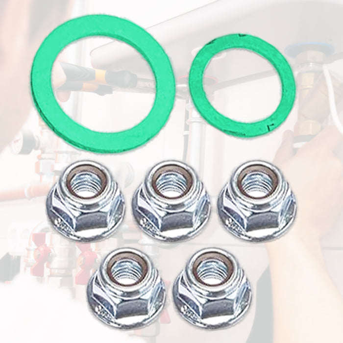 Vaillant Boiler Burner Seal Gasket Kit ecoMAX ecoTEC Pro Plus VU VUW Heat Exchanger Door Sealing Set (0020025929)