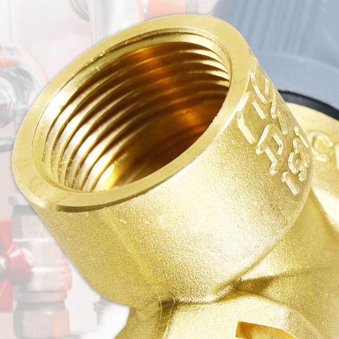 Pressure Relief Valve for Vaillant Thermocompact Turbomax Plus Pro VU VUW Boiler 3 Bar 3/4" x 1/2" Safety PRV (190732)