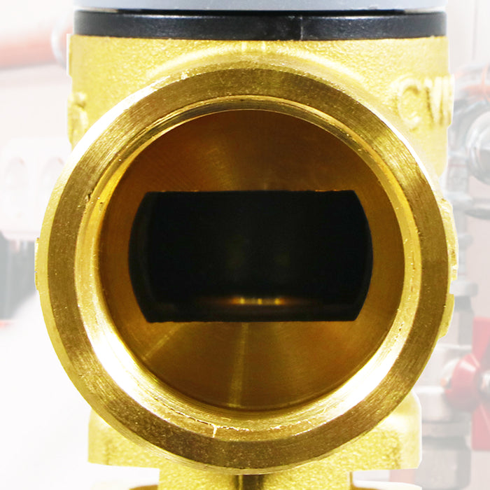 Pressure Relief Valve for Vaillant Thermocompact Turbomax Plus Pro VU VUW Boiler 3 Bar 3/4" x 1/2" Safety PRV (190732)