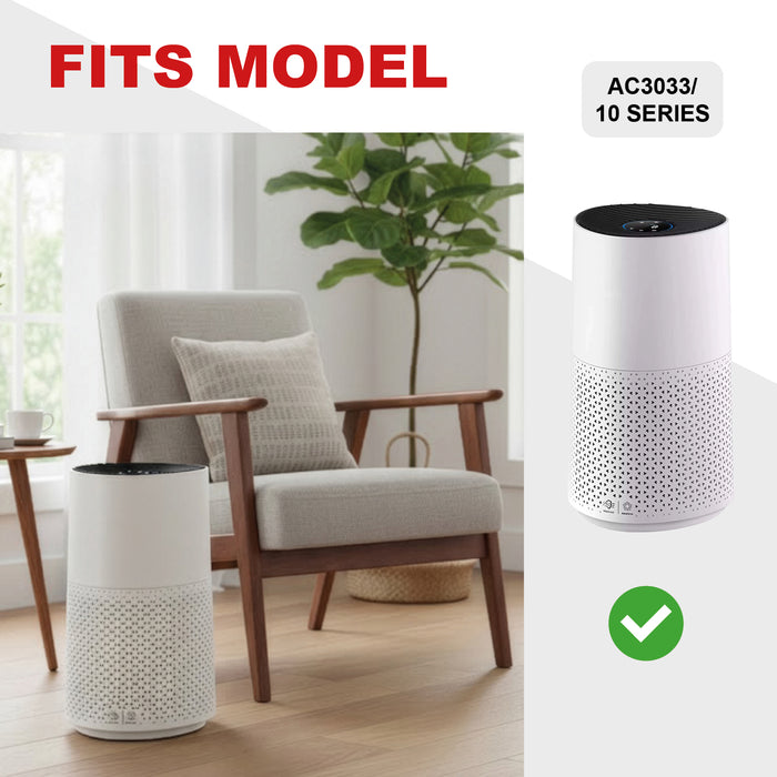 Air Purifier Hepa Filter PHILIPS AC3033/10 883443030770 FY3430 carbon pet pollen