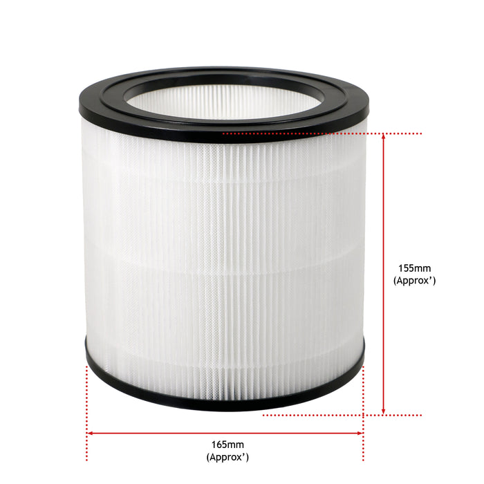 Air Purifier Hepa Filter PHILIPS AC0650 AC0651 FY0611 carbon pet pollen