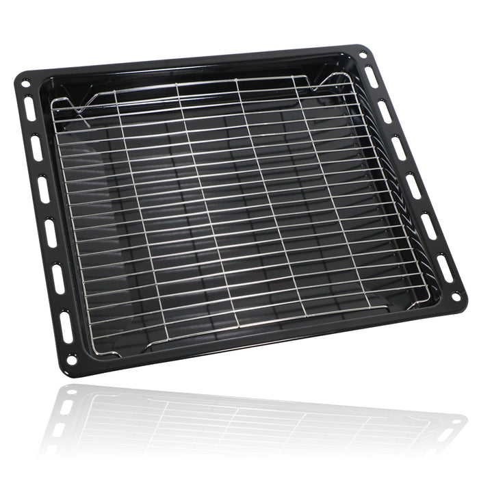 Oven Grill Tray Shelf UNIVERSAL Full Width Bottom Base Pan Rack 46.5cm x 37.5cm
