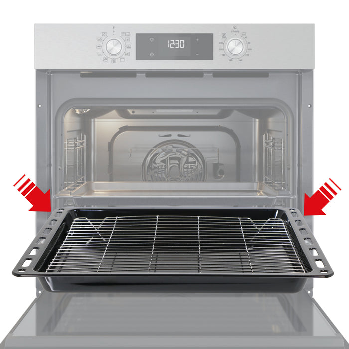 Oven Grill Tray Shelf UNIVERSAL Full Width Bottom Base Pan Rack 46.5cm x 37.5cm
